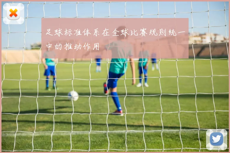 足球标准体系在全球比赛规则统一中的推动作用